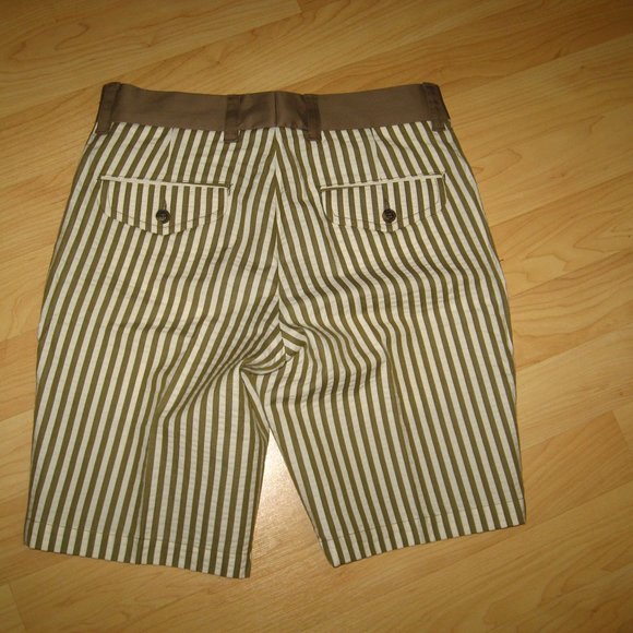 🩳 Mister Mr. Trina Turk Vertical Stripe Men's Shorts 28 - Picture 2 of 6